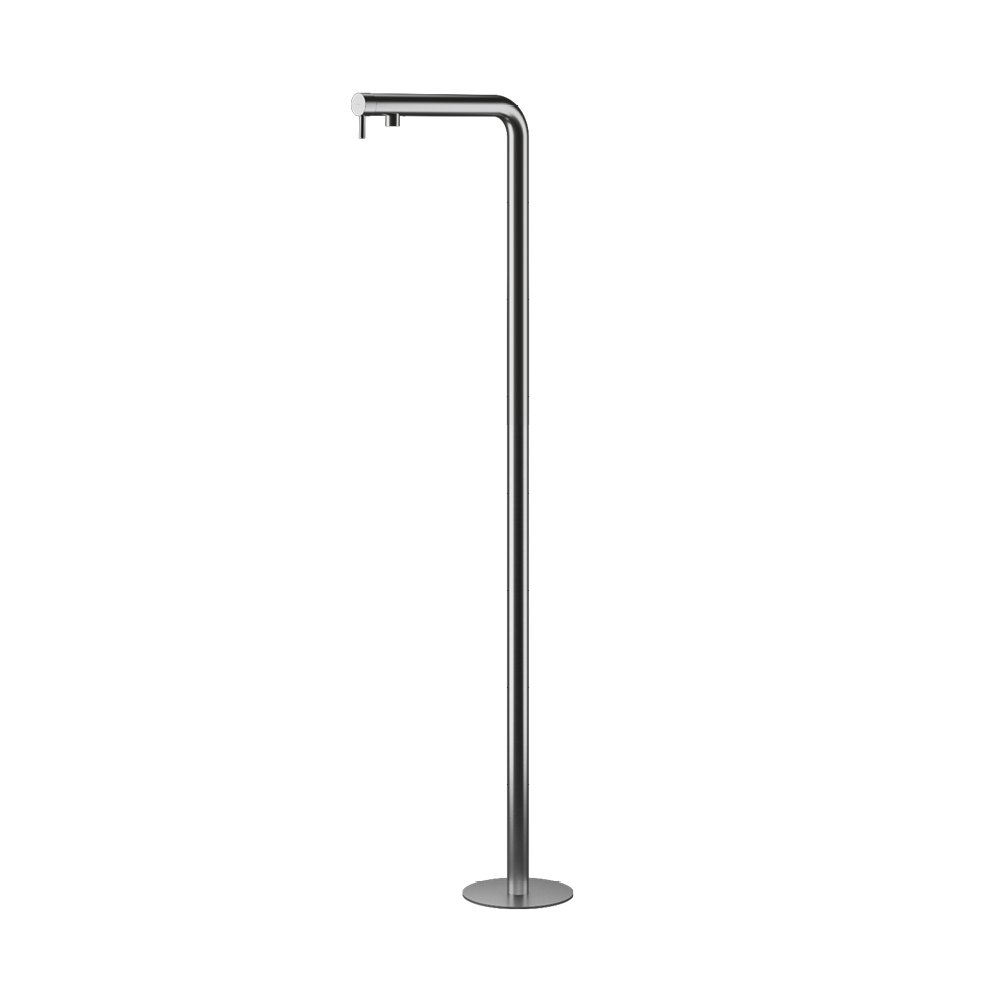 MGS Bagno Minimal FN Stainless Steel Floor mount Basin Faucet