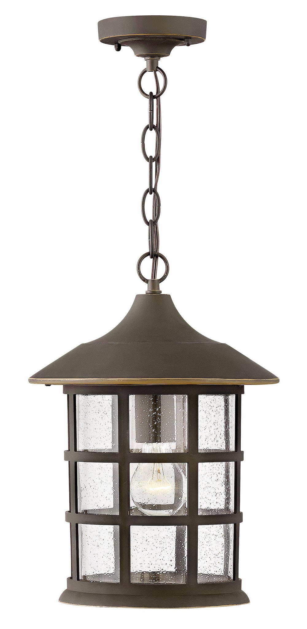 Hinkley Freeport 120V Composite Outdoor Pendant in Oil Rubbed Bronze