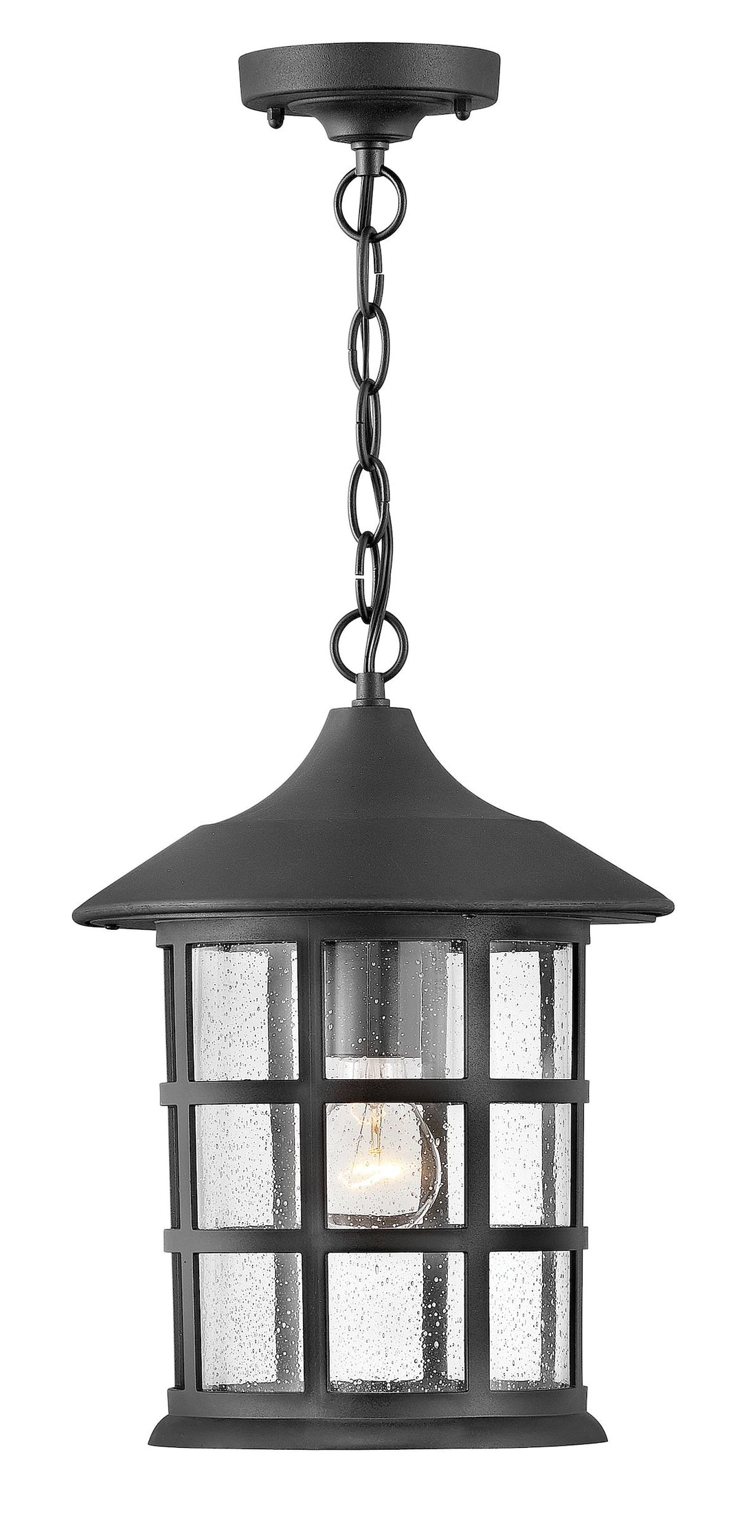 Hinkley Freeport 120V Composite Outdoor Pendant in Textured Black