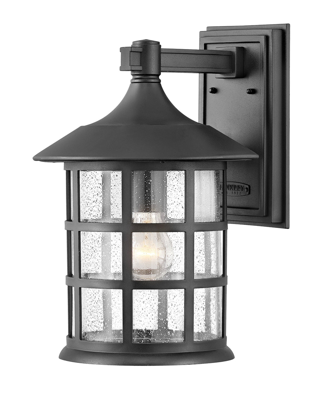 Hinkley Freeport 120V Composite Outdoor Wall Sconce in Textured Black