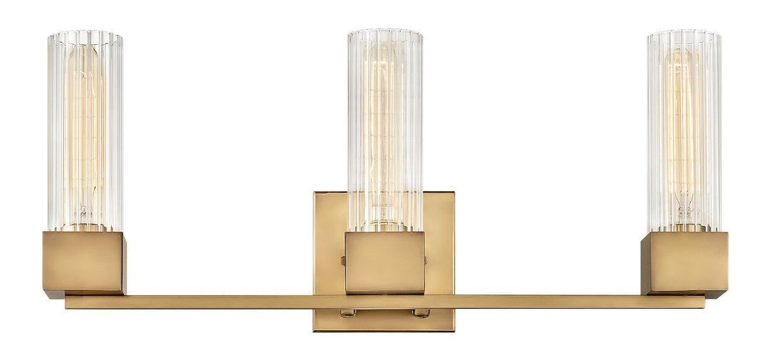 Hinkley Xander Bathroom Vanity Light in Heritage Brass