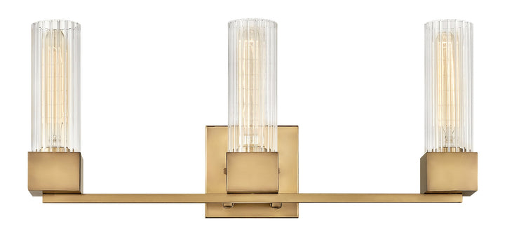 Hinkley Xander Bathroom Vanity Light in Heritage Brass