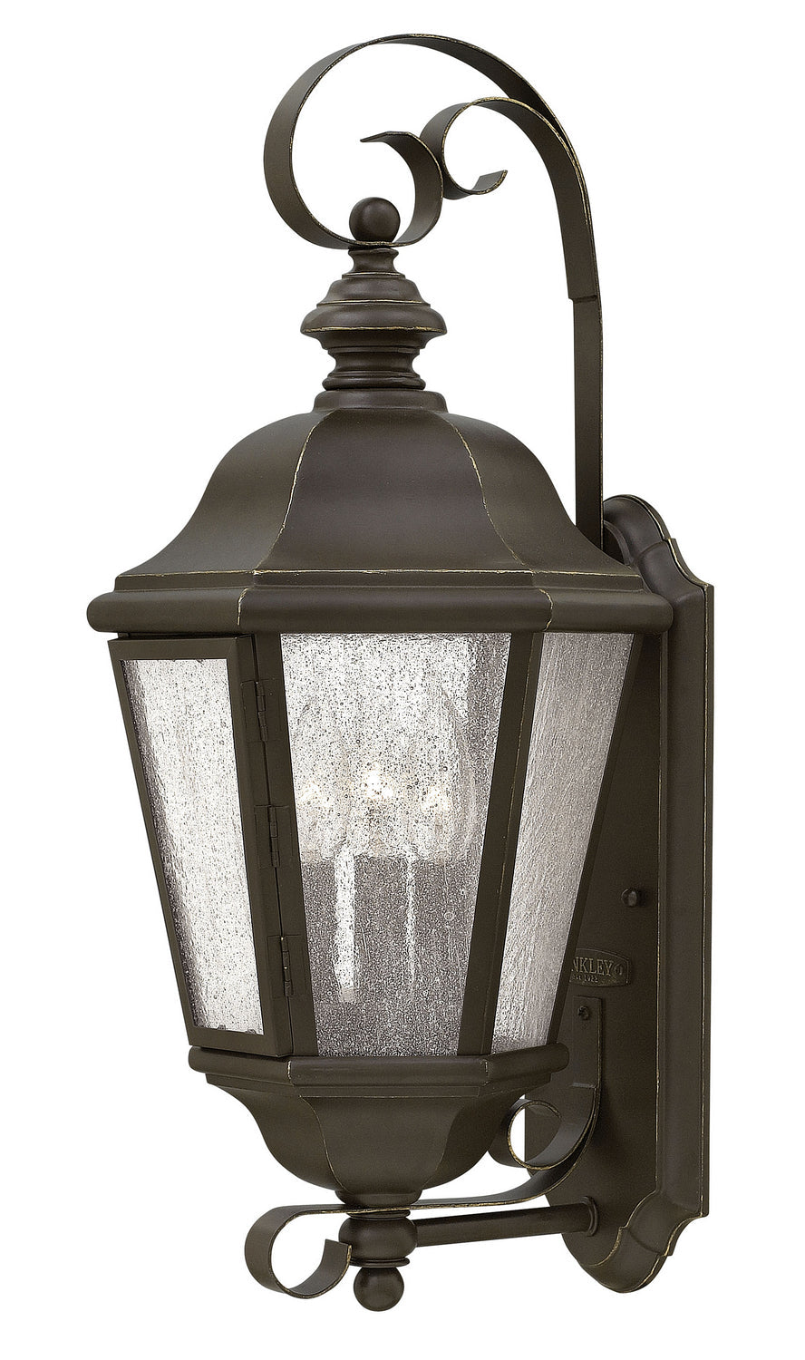 Hinkley Edgewater 120V Outdoor Wall Lantern in Oil Rubbed Bronze (view 3)