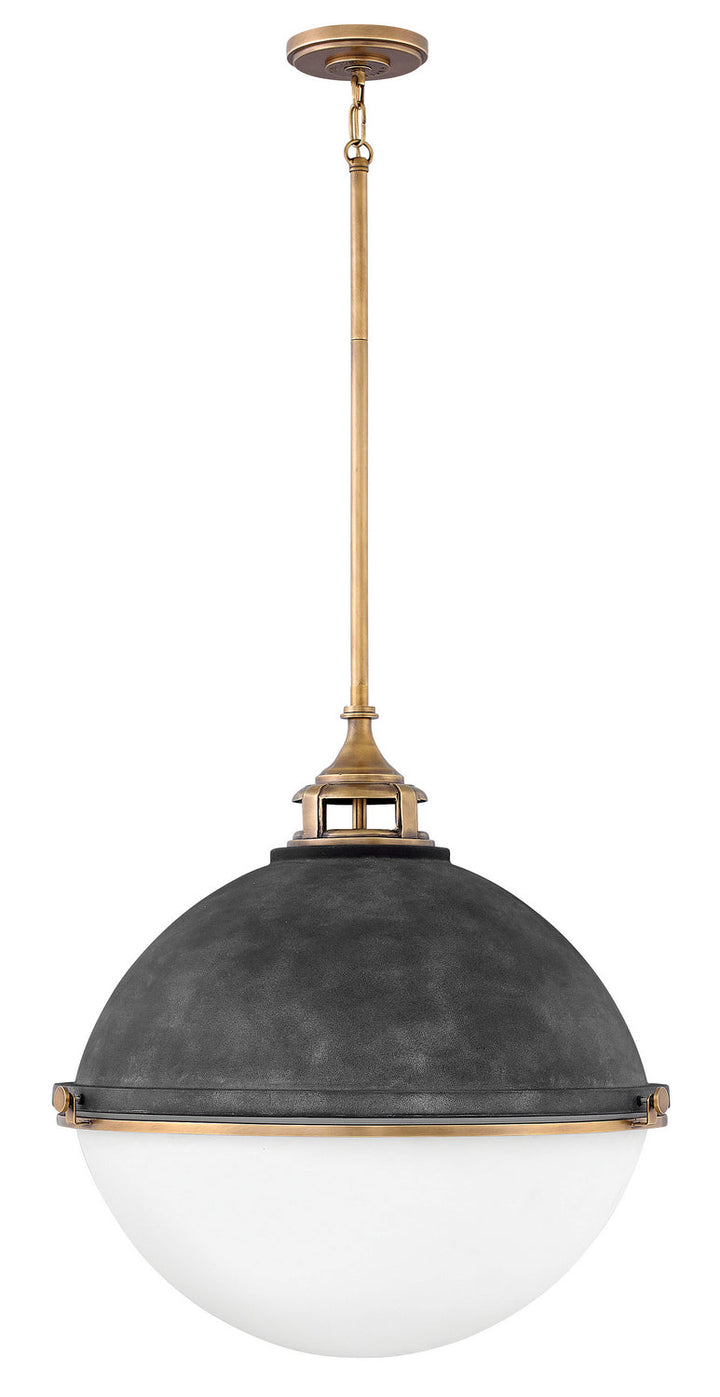 Hinkley - 4836DZ - LED Chandelier - Fletcher - Aged Zinc