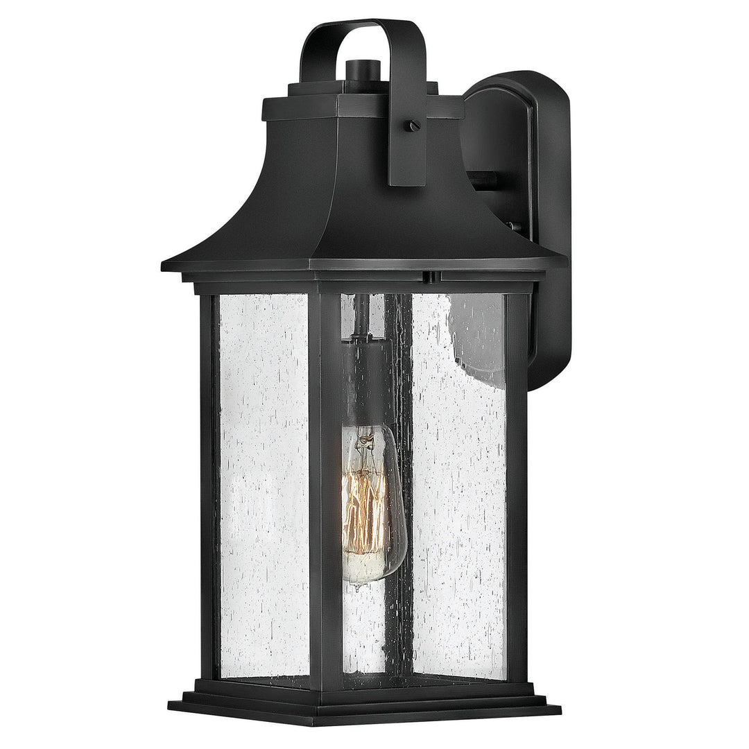 Hinkley Grant Outdoor Wall Sconce in Textured Black (view 3)