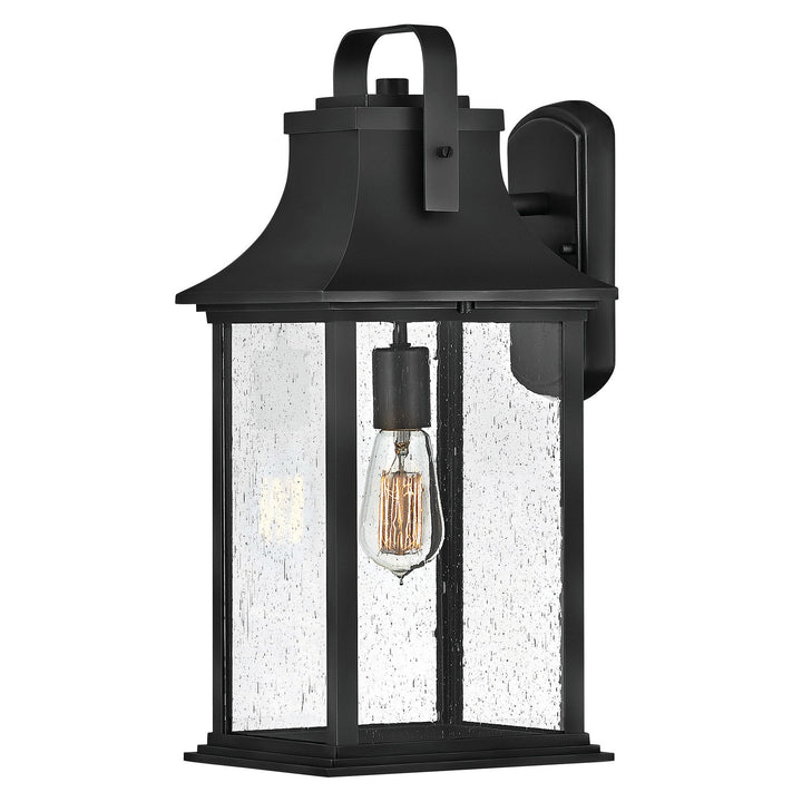 Hinkley Grant Outdoor Wall Sconce in Textured Black (view 2)