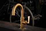 California Faucets Steampunk Bay Single Hole Lavatory/Bar/Prep Faucet Low Spout