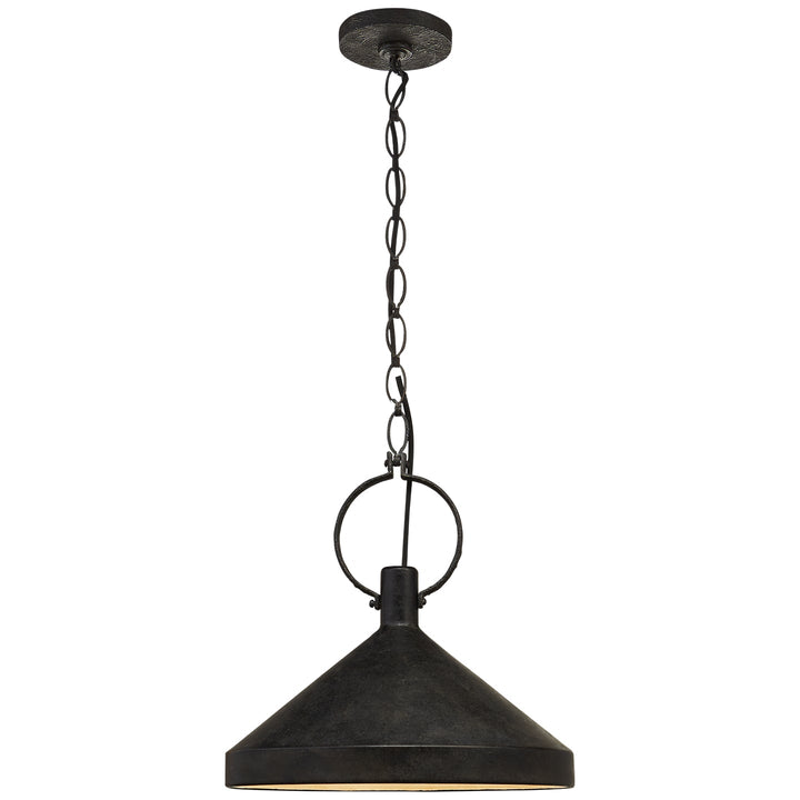 Visual Comfort Signature Limoges Pendant in Natural Rust