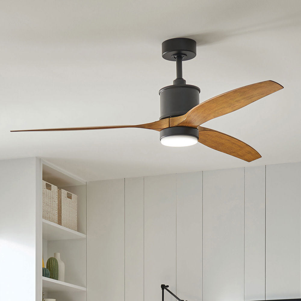 Hinkley Hover Outdoor Flush Smart Ceiling Fan with Light (view 6)