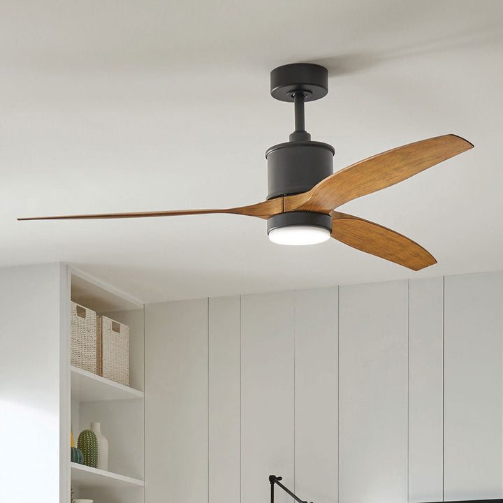 Hinkley Hover Outdoor Flush Smart Ceiling Fan with Light (view 6)