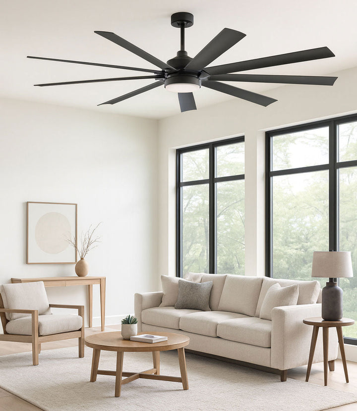 Hinkley Turbine Smart Ceiling Fan with Light (view 3)