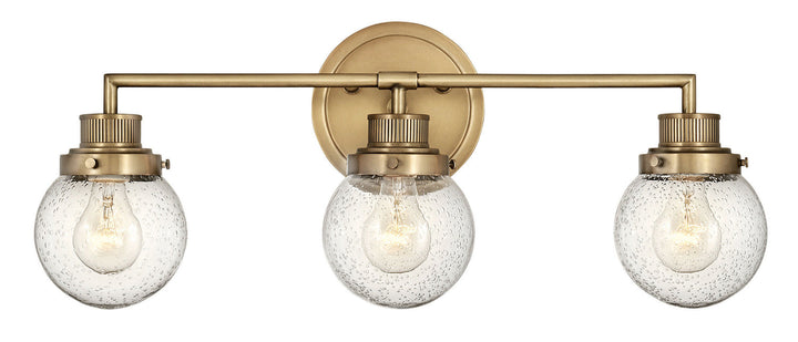 Hinkley Poppy Bathroom Vanity Light in Heritage Brass (view 2)