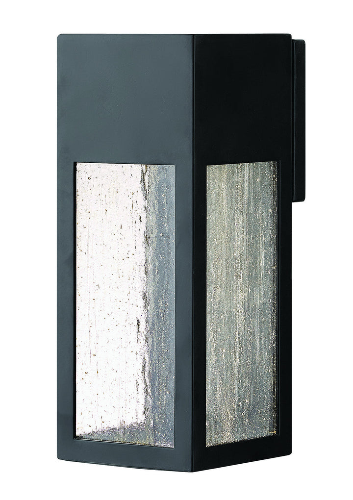 Hinkley Rook Outdoor Wall Light in Satin Black
