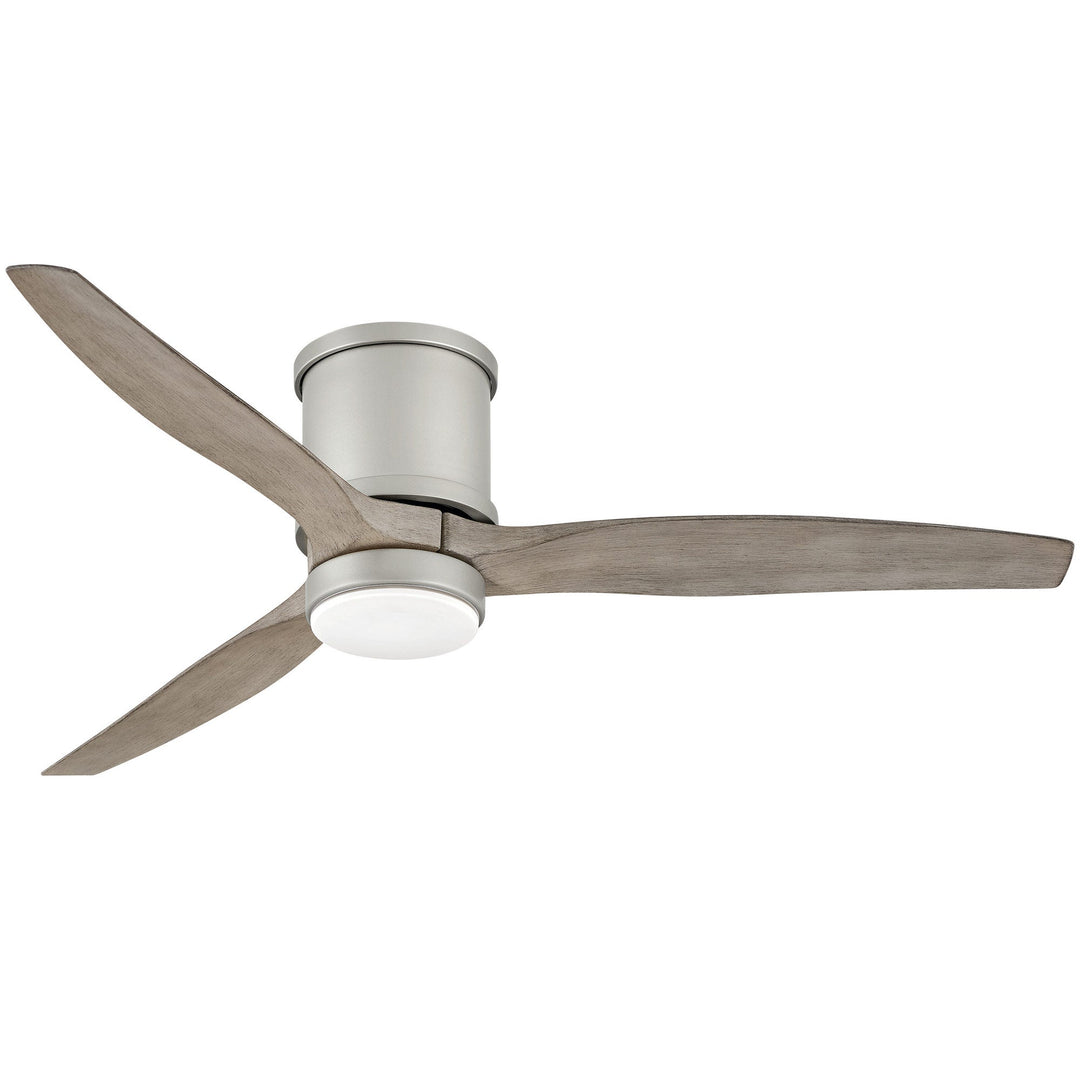 Hover Outdoor Flush Smart Ceiling Fan with Light