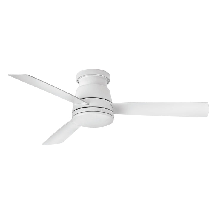 Hinkley Trey Smart Ceiling Fan with Light in Matte White (view 2)