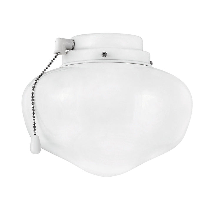 Hinkley Fan Schoolhouse Light Kit in Chalk White