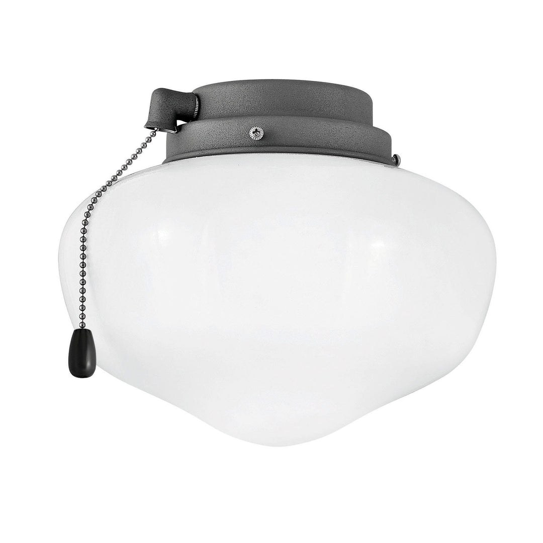 Hinkley Fan Schoolhouse Light Kit in Graphite