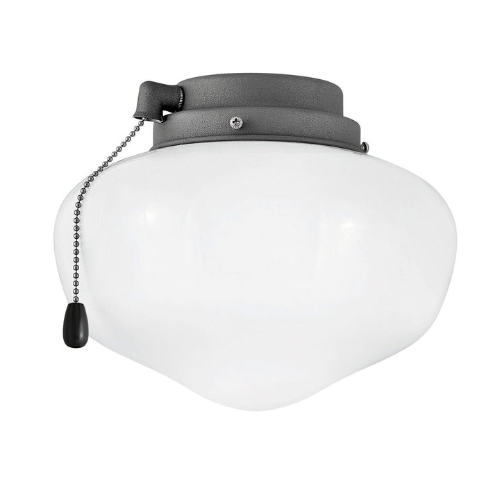 Hinkley Fan Schoolhouse Light Kit in Graphite