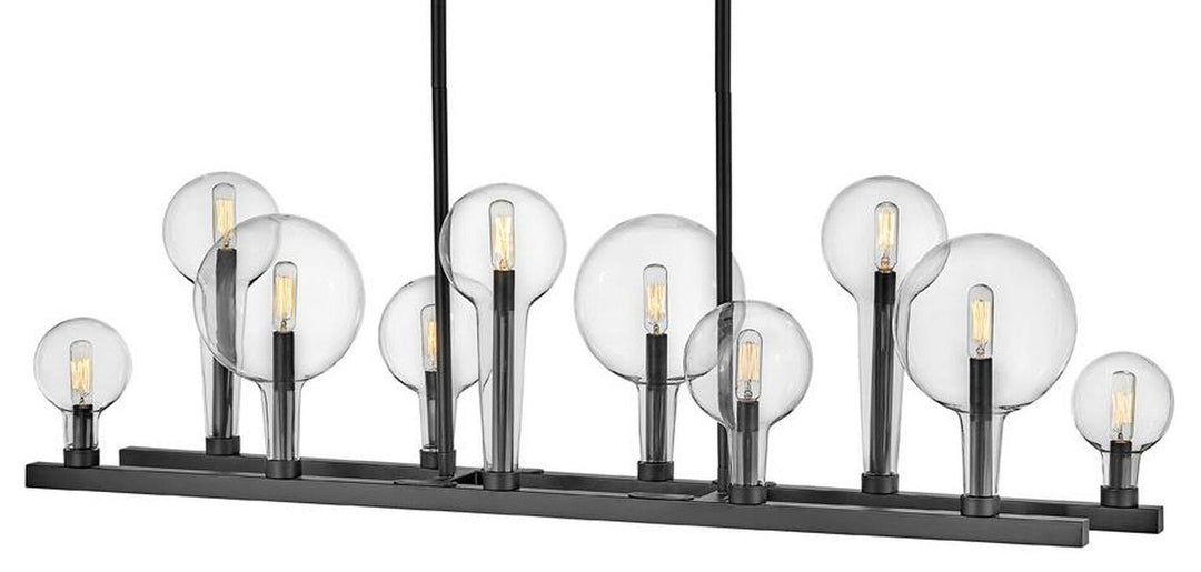 Hinkley Alchemy Linear Chandelier in Black