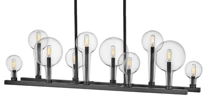 Hinkley Alchemy Linear Chandelier in Black