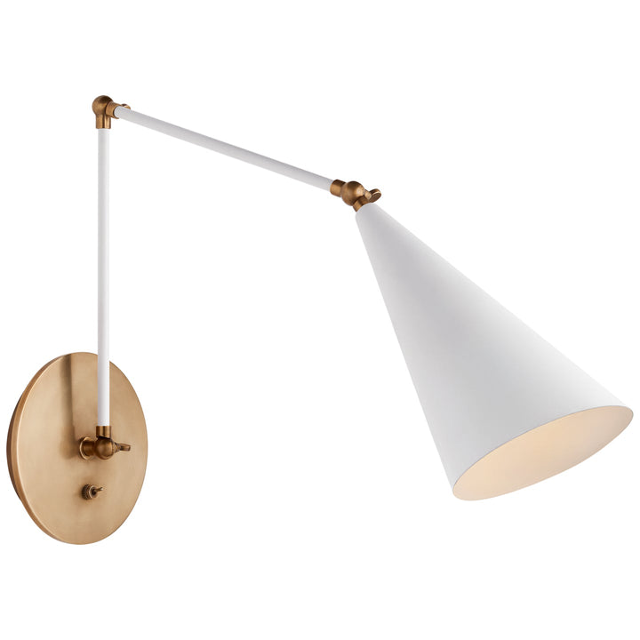 Visual Comfort Signature Clemente Library Wall Sconce in Brass (view 2)