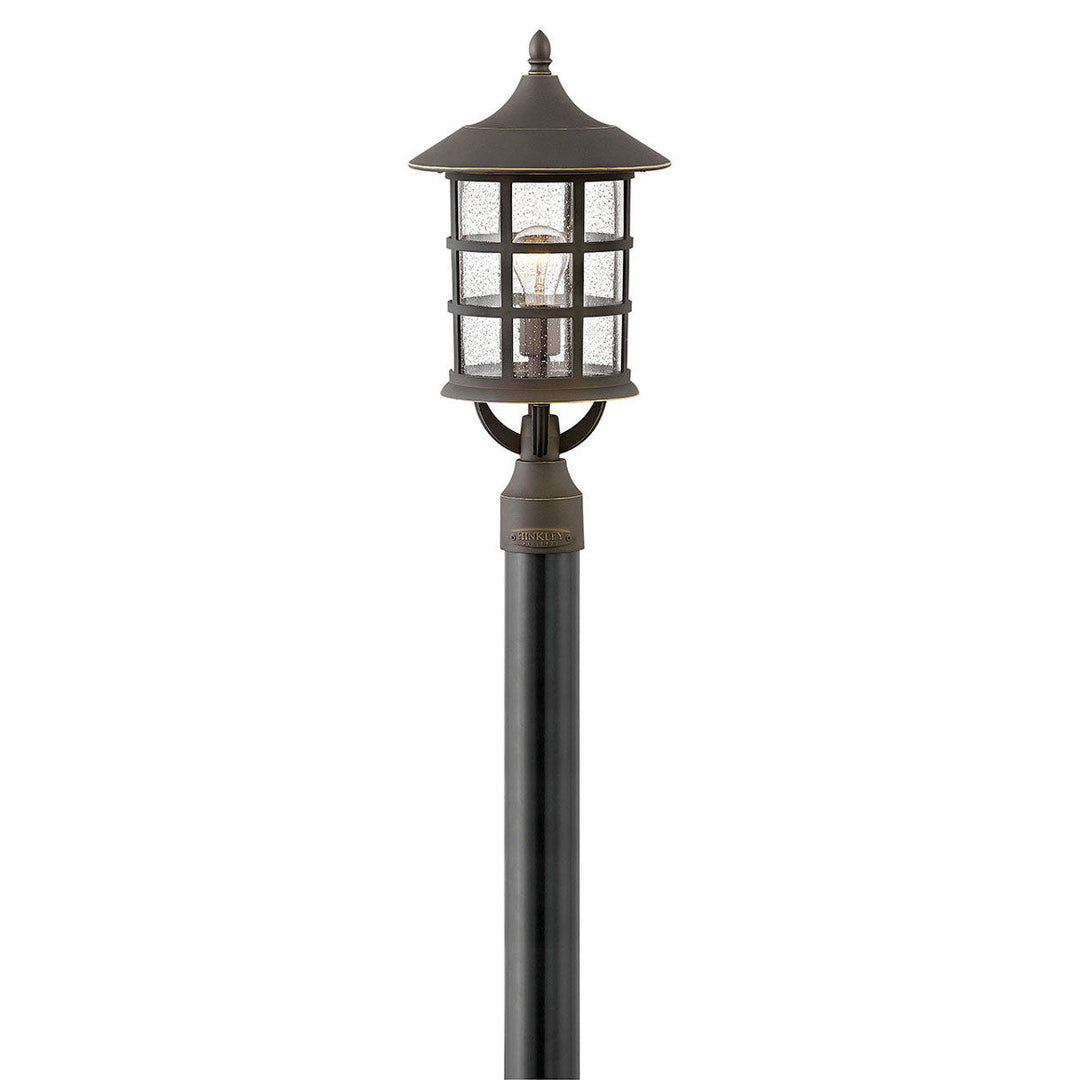 Hinkley Freeport 12V Composite Outdoor Post / Pier Mount Lantern in Oil Rubbed Bronze