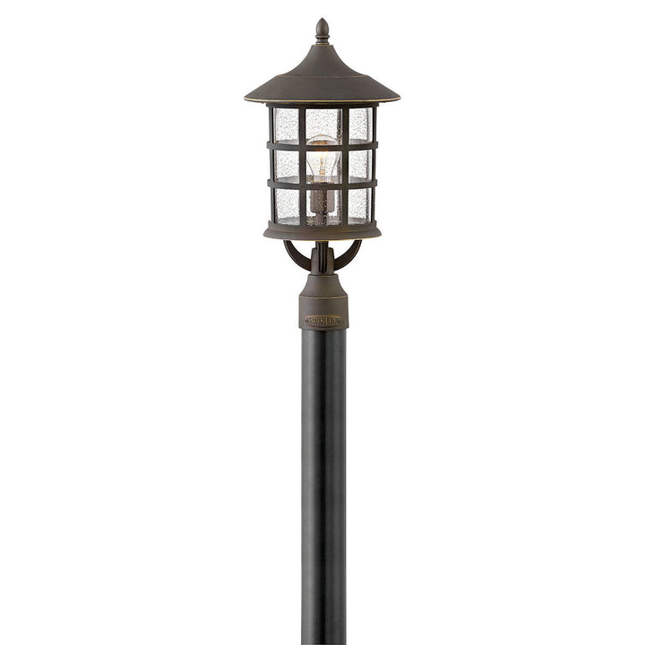 Hinkley Freeport 12V Composite Outdoor Post / Pier Mount Lantern in Oil Rubbed Bronze