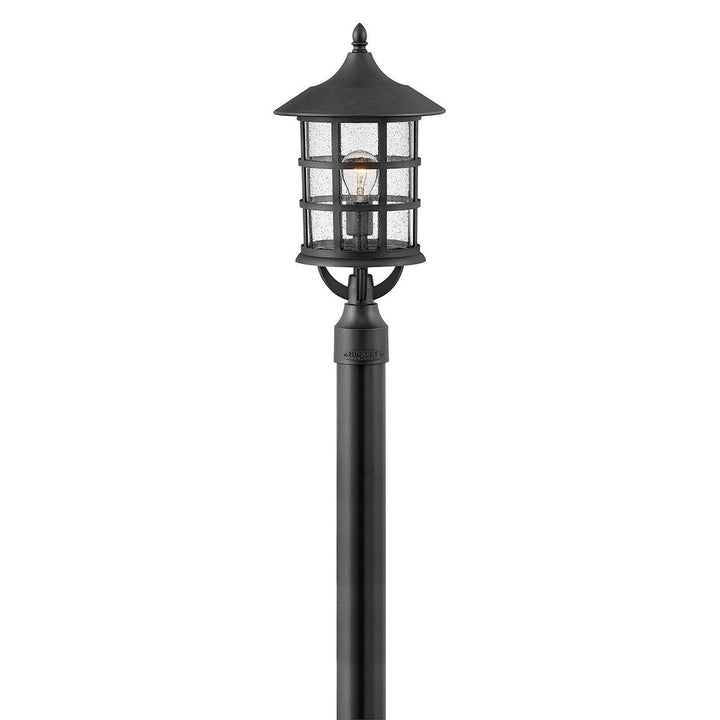 Hinkley Freeport 12V Composite Outdoor Post / Pier Mount Lantern in Textured Black