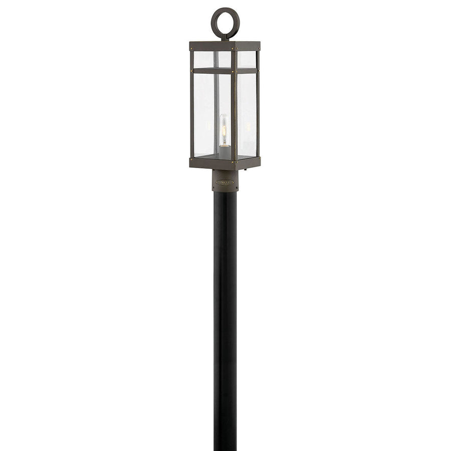 Hinkley Porter 12V Outdoor Post / Pier Mount in Oil Rubbed Bronze