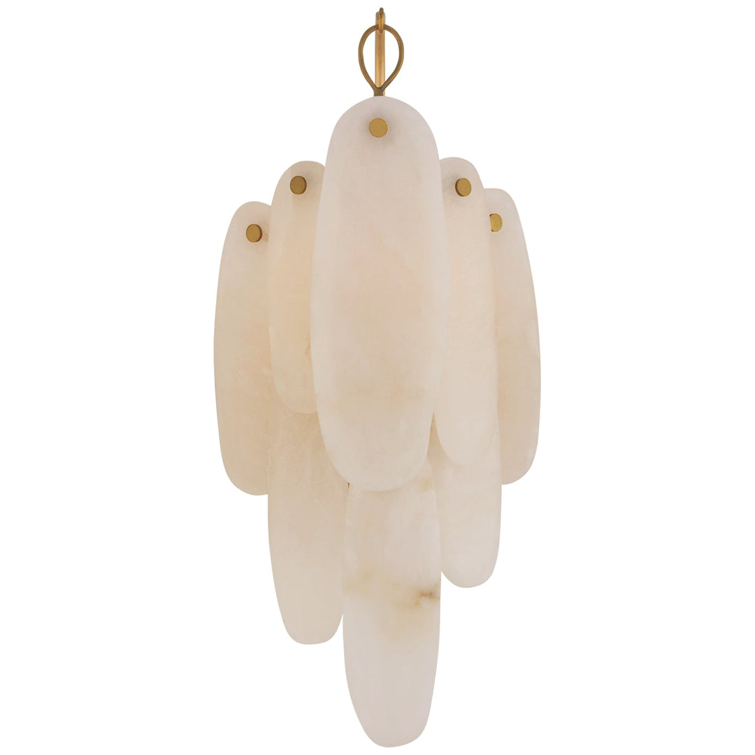 Visual Comfort Signature Cora Wall Sconce in Antique-Burnished Brass