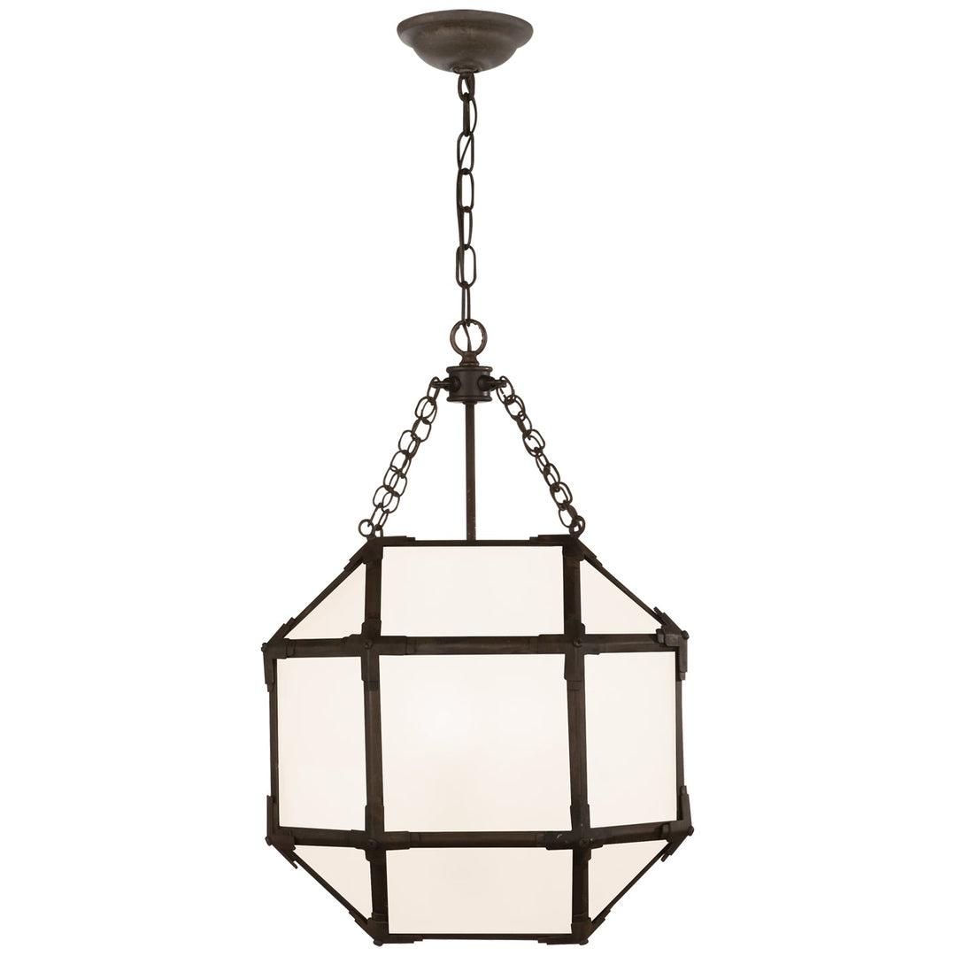 Visual Comfort Signature Morris Pendant in Antique Zinc (view 3)