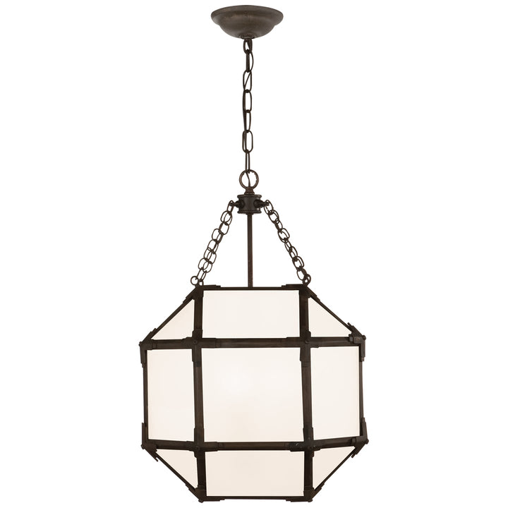 Visual Comfort Signature Morris Pendant in Antique Zinc (view 3)