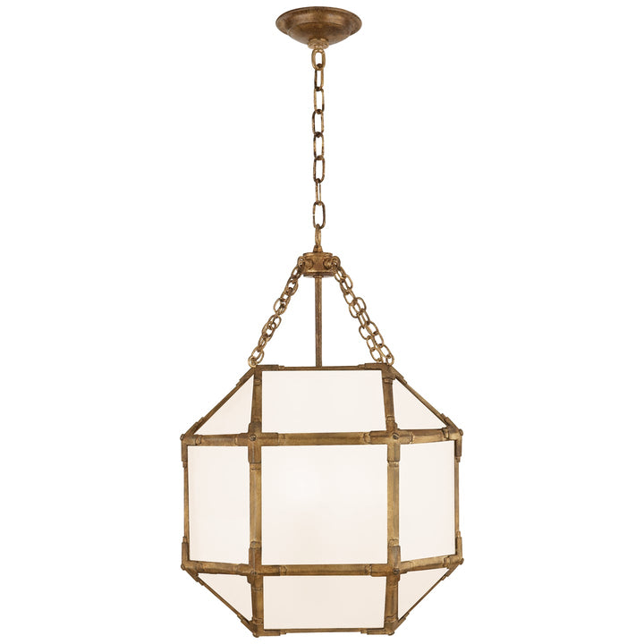 Visual Comfort Signature Morris Pendant in Gilded Iron (view 3)