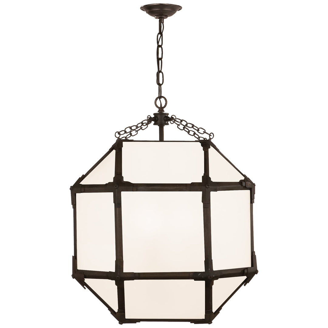 Visual Comfort Signature Morris Pendant in Antique Zinc (view 6)