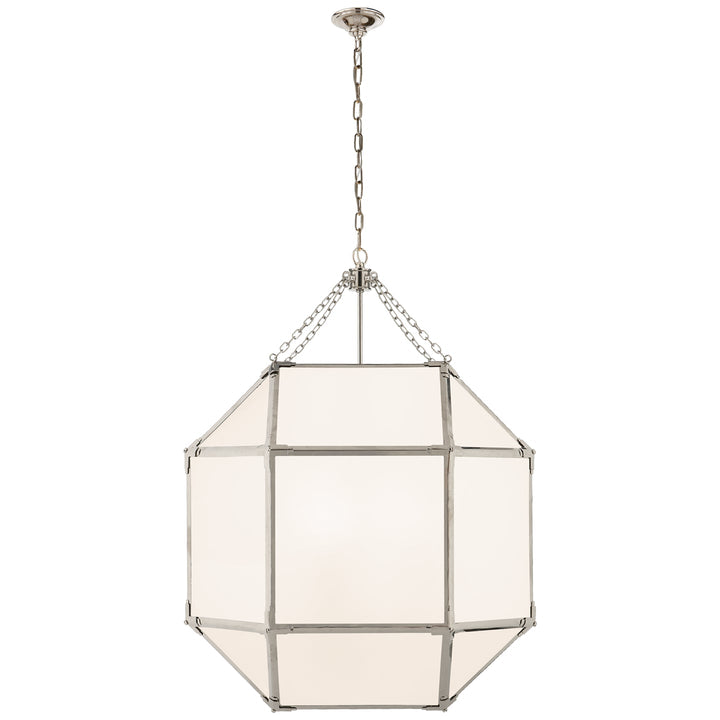 Visual Comfort Signature Morris Pendant in Polished Nickel (view 9)