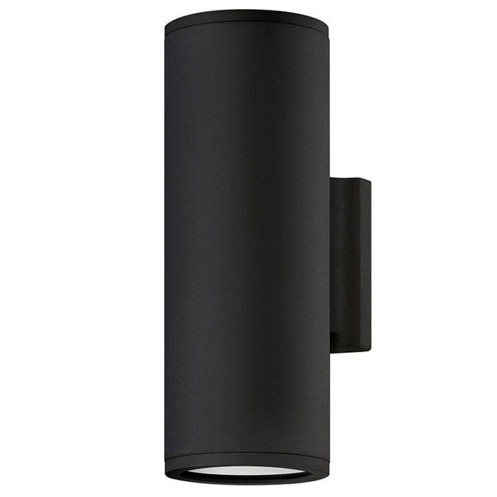 Hinkley Silo Outdoor Up / Down Wall Sconce in Black (view 2)