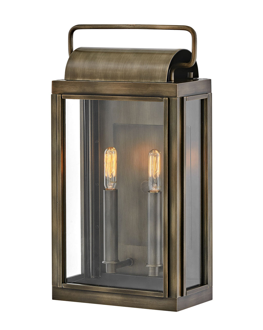 Hinkley Sag Harbor Outdoor Box Wall Sconce in Burnished Bronze