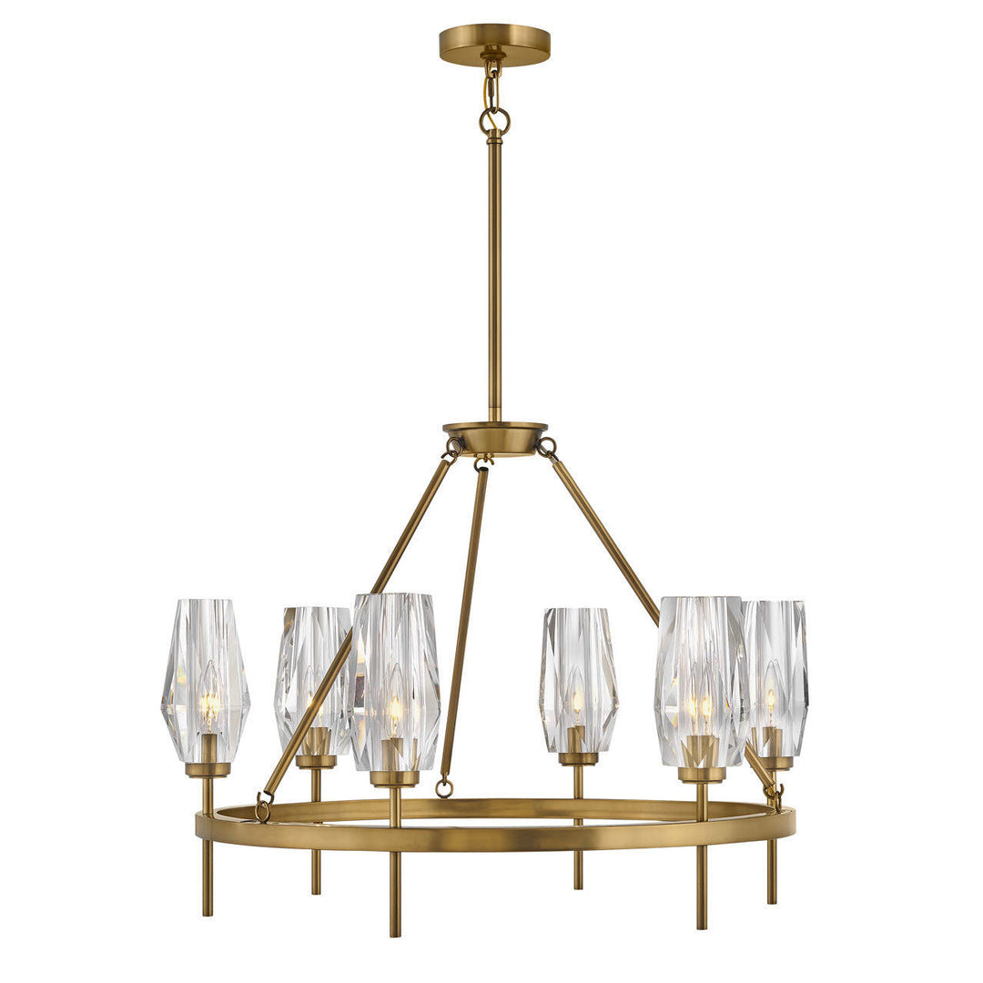Hinkley Ana Chandelier in Heritage Brass