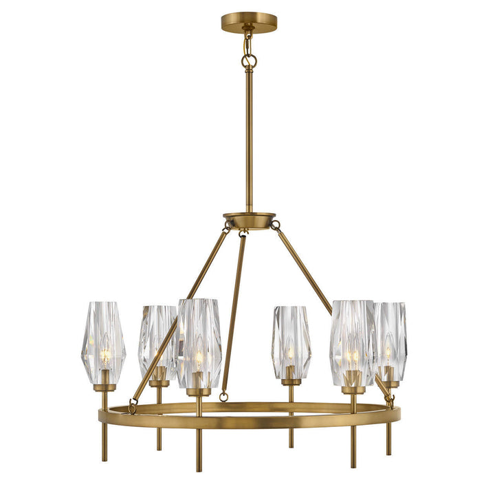 Hinkley Ana Chandelier in Heritage Brass