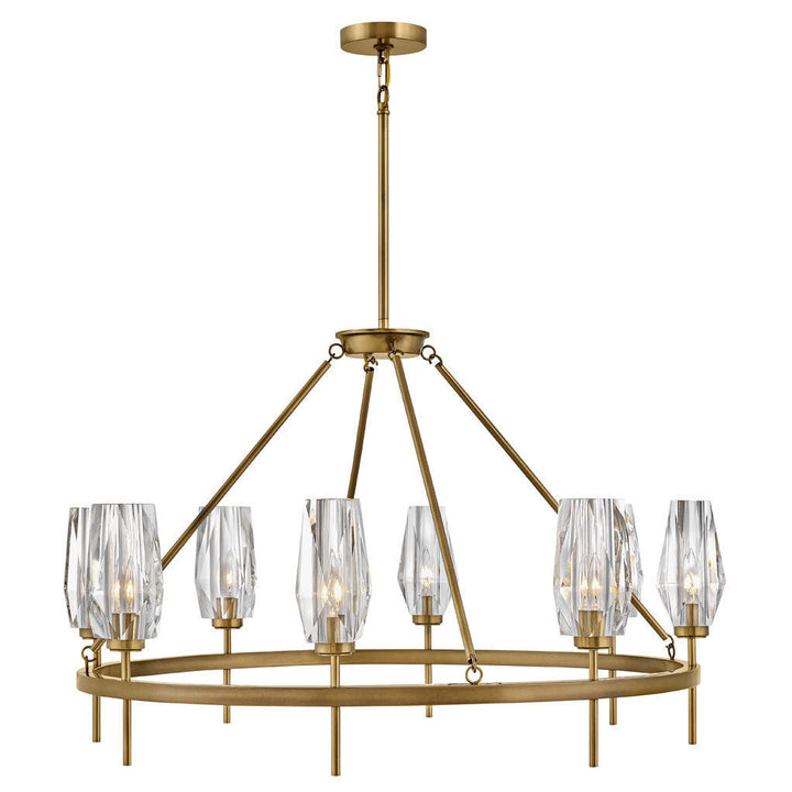 Hinkley Ana Chandelier in Heritage Brass (view 2)