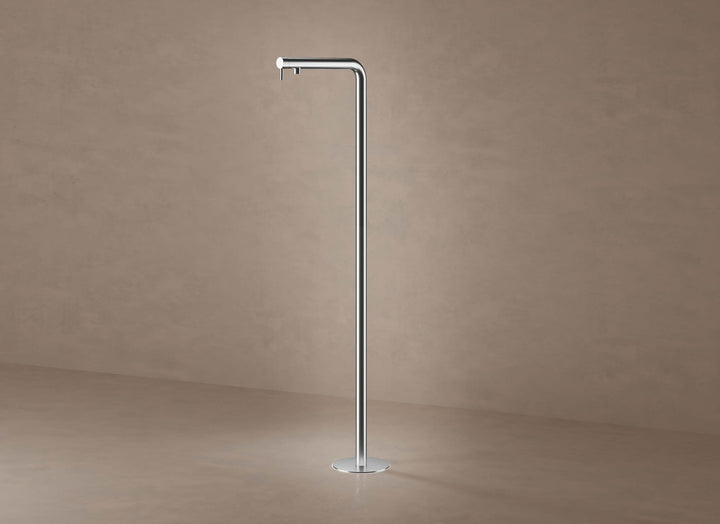 MGS Bagno Minimal FN Stainless Steel Floor mount Basin Faucet