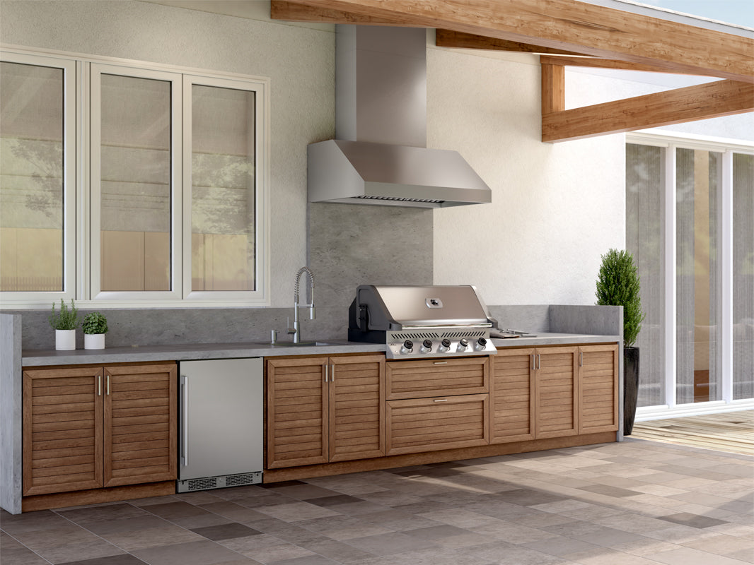 Zephyr Cypress Wall Outdoor Hood