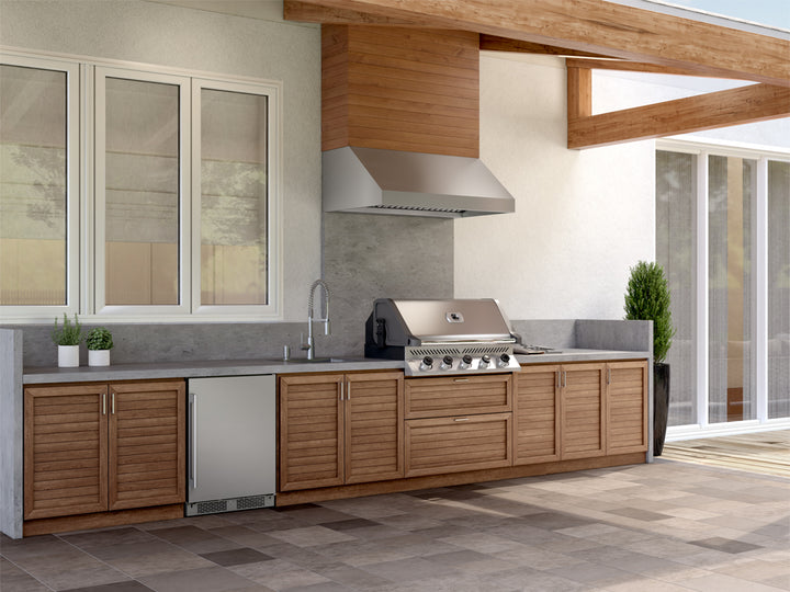 Zephyr Cypress Wall Outdoor Hood