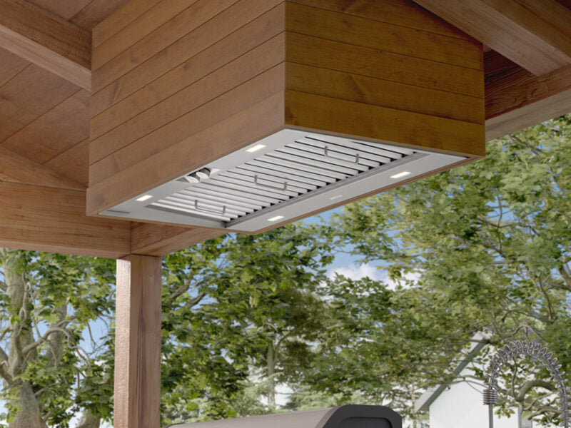 Zephyr Spruce Outdoor Insert LED SS