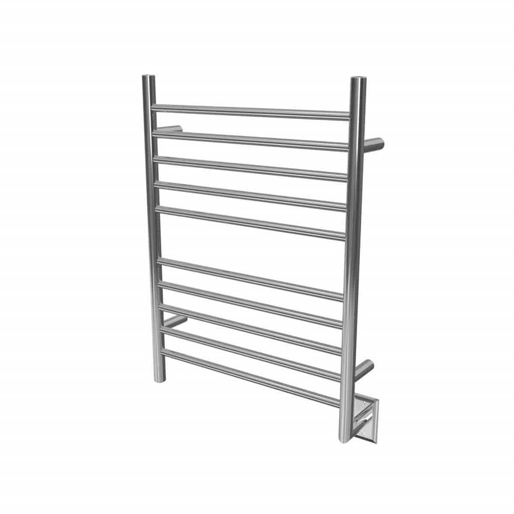 Amba Radiant Hardwired + Plug-in Combo Straight 10 Bar Towel Warmer