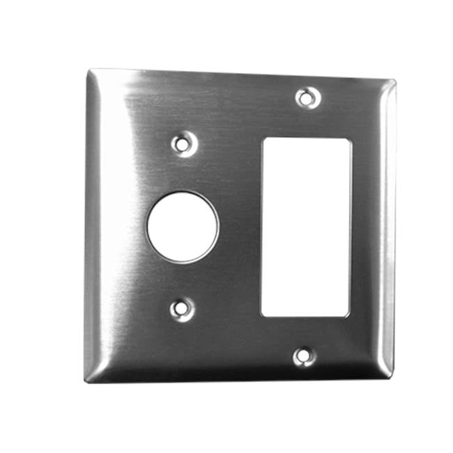 Amba Double Gang Plate