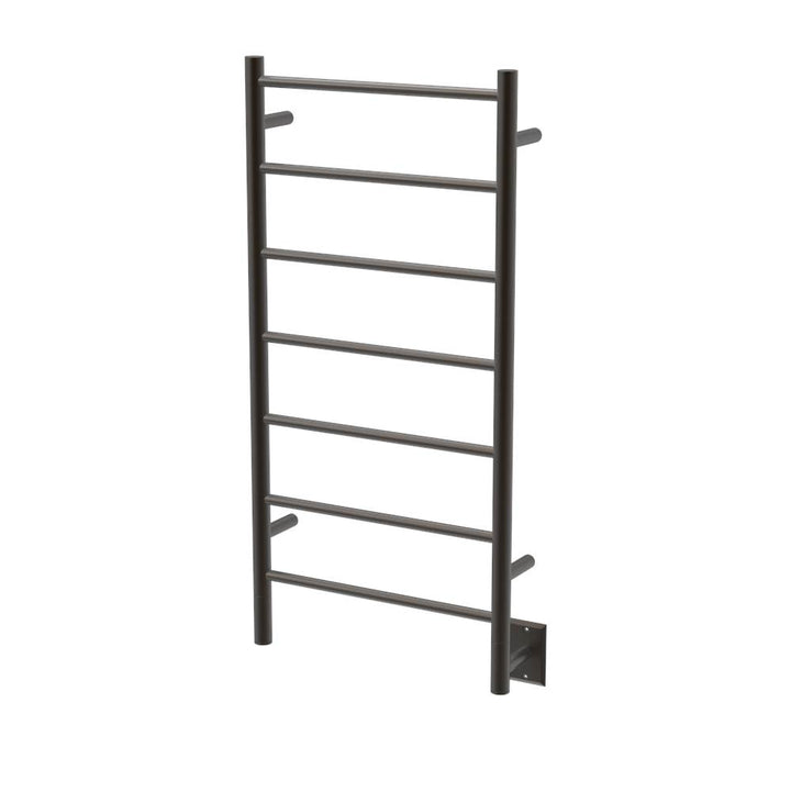 Amba Jeeves Model F Straight 7 Bar Hardwired Drying Rack in Brushed