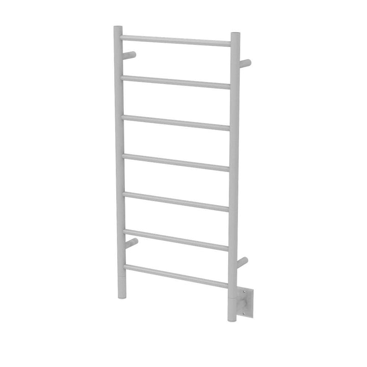 Amba Jeeves Model F Straight 7 Bar Hardwired Drying Rack in Brushed