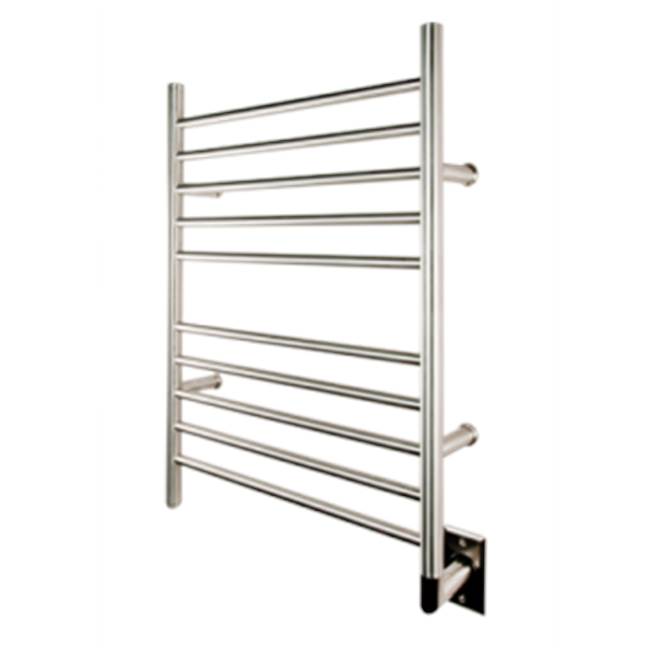Amba Radiant Hardwired + Plug-in Combo Straight 10 Bar Towel Warmer