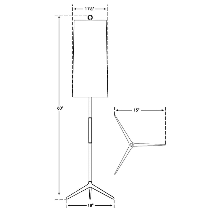 Visual Comfort Signature Frankfort Floor Lamp
